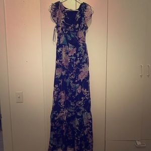 DvF Silk Floral Dress Size 0